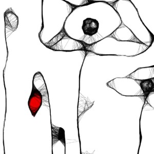 Autorska grafika nr 8 - detal