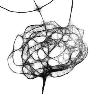 kobieca grafika nr 90 - tancerka, detal