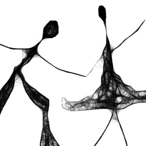 Autorska grafika nr 102 - Tango, detal