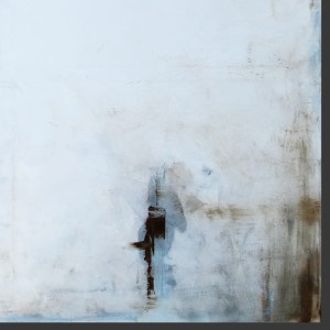 obraz olejny - Błękit i Biel VI