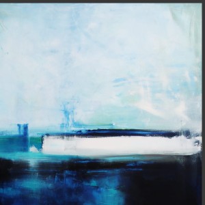 obraz olejny - Błękit paryski V