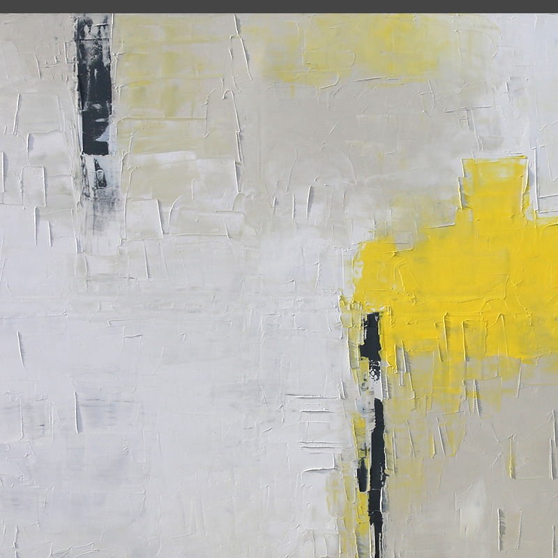 obraz olejny - Żółty II