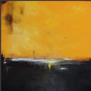 obraz olejny  -  Szafran i grafit II