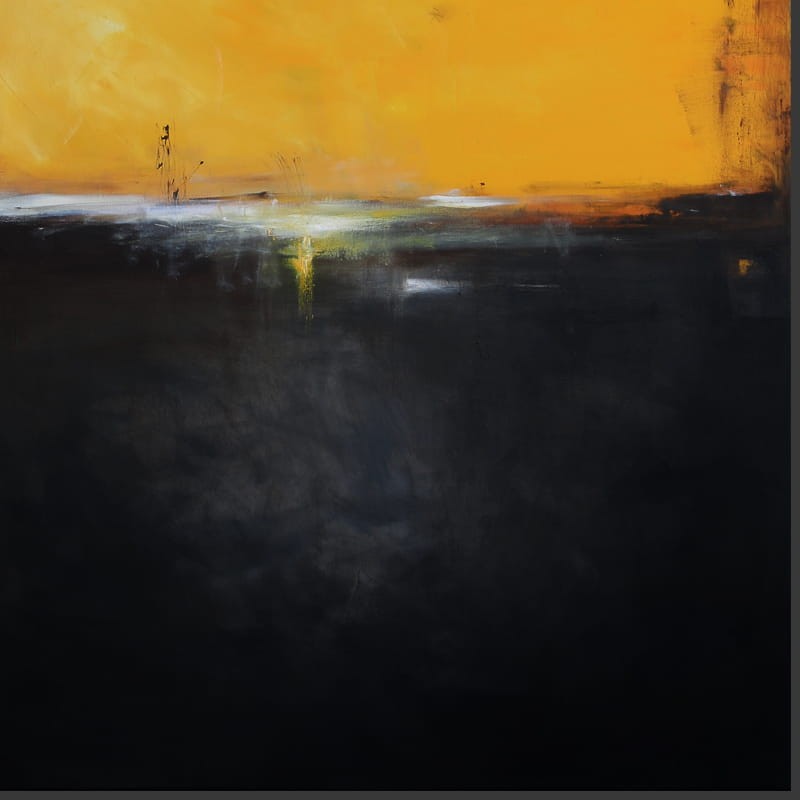 obraz olejny  -  Szafran i grafit II