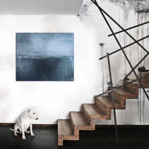 obraz olejny - Grafit IV