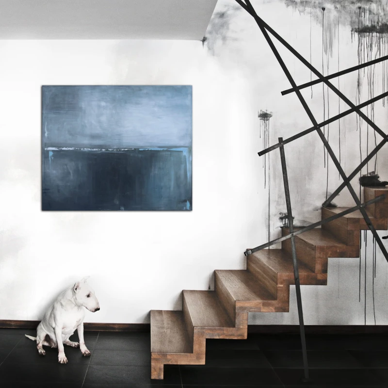 obraz olejny - Grafit IV