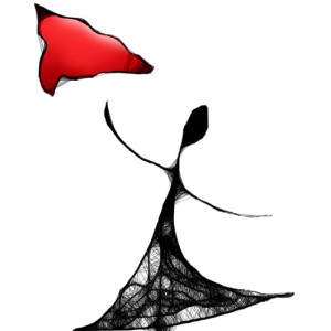 kobieca grafika nr 98, detal