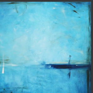obraz olejny - Błękit XII