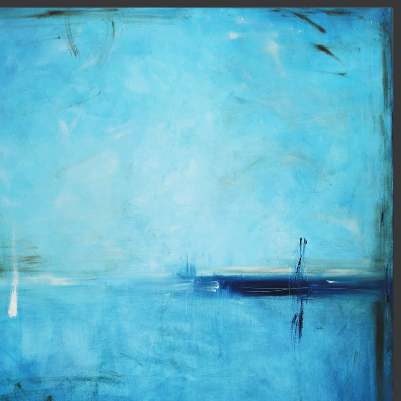 obraz olejny - Błękit XII