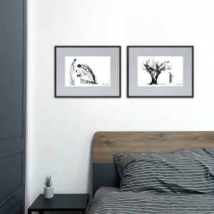 Autorska grafika nr 40 - Przeprosiny, grafika na prezent