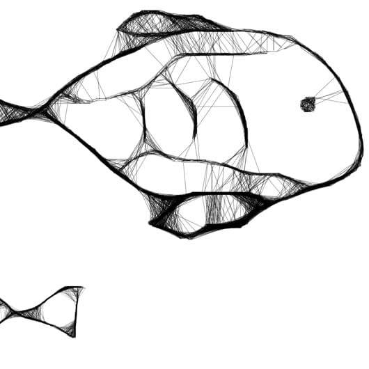 grafika 2a.jpgAutorska grafika nr 2 - Ryby, grafika do przedpokoju