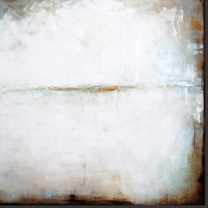 obraz olejny - Błękit i siena IV