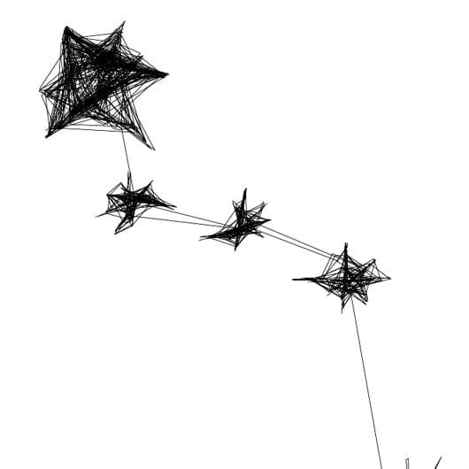 Autorska grafika nr 153 - Ryby - detal