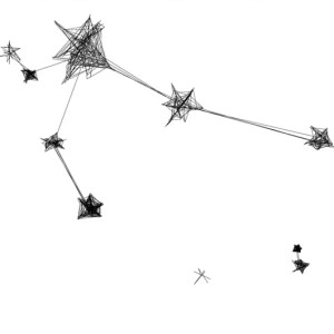 Autorska grafika nr 164 - Wodnik, detal