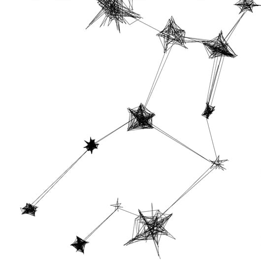 Autorska grafika nr 159 - Panna, detal