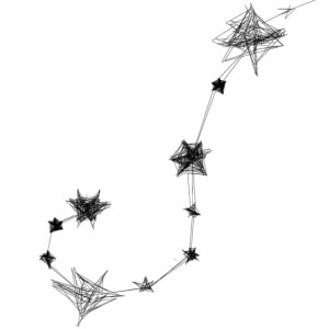 Autorska grafika nr 161 - Skorpion, detal