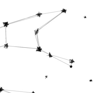 Autorska grafika nr 165 - Wielka Niedźwiedzica - detal