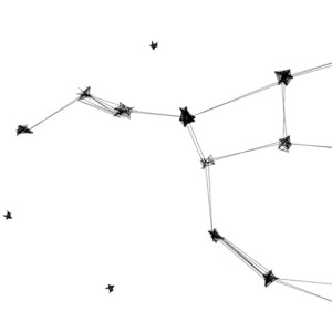 Autorska grafika nr 165 - Wielka Niedźwiedzica - detal