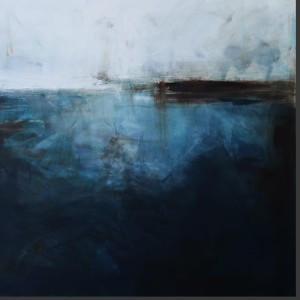 obraz olejny  -  Błękit paryski X