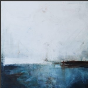 obraz olejny  -  Błękit paryski X