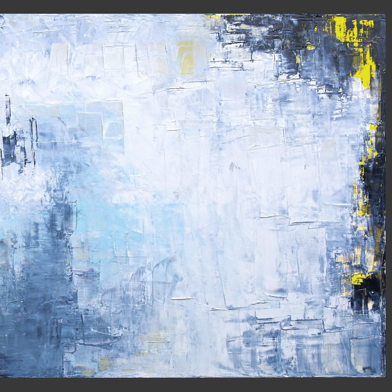 obraz olejny - Niebieski IX