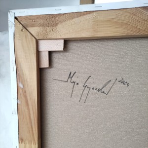 obraz olejny - Sepia XI