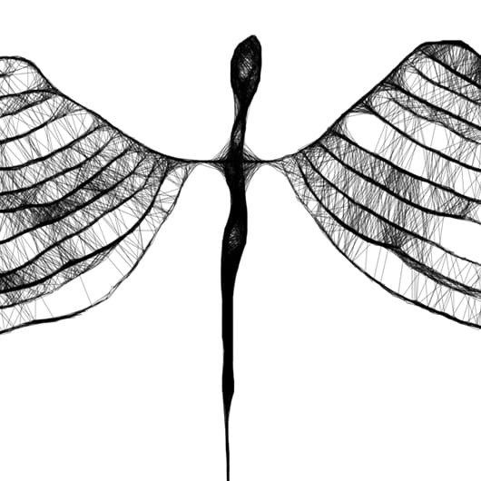 Autorska grafika nr 166 - detal