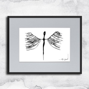 Autorska grafika nr 166 - MajaGajewska.pl