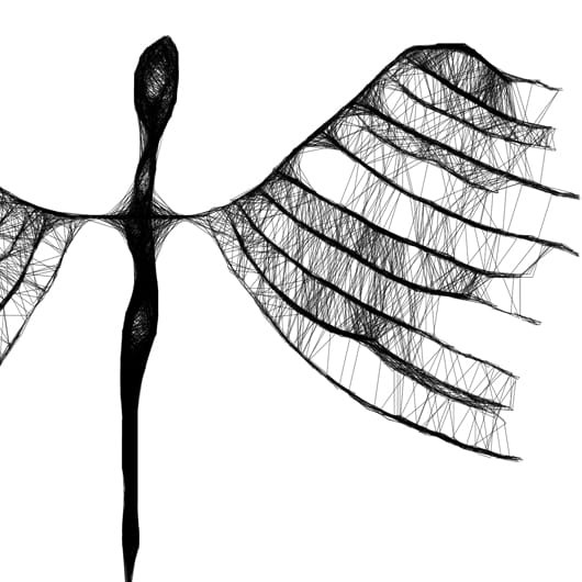 Autorska grafika nr 166 - detal