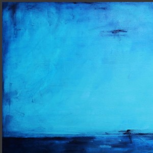 obraz olejny - Błękit paryski XIV