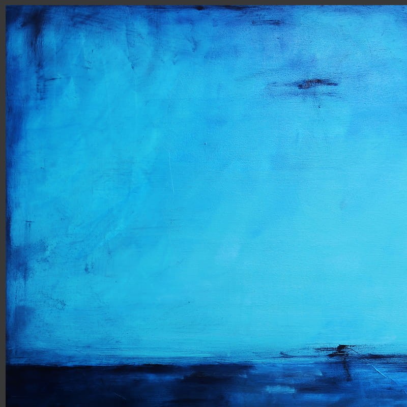 obraz olejny - Błękit paryski XIV