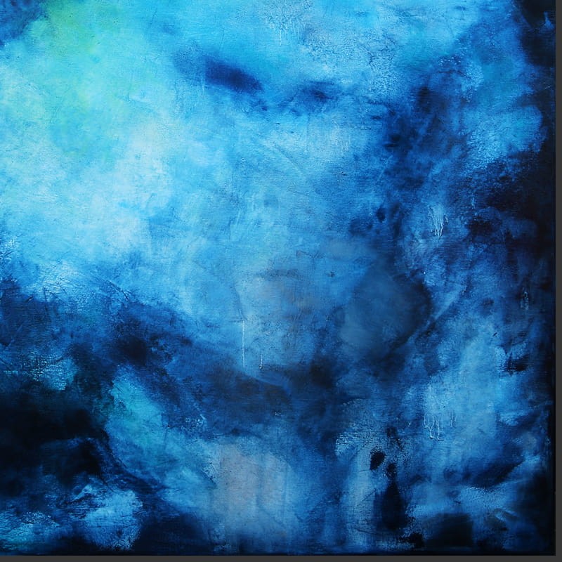 obraz olejny - Szafir i błękit I