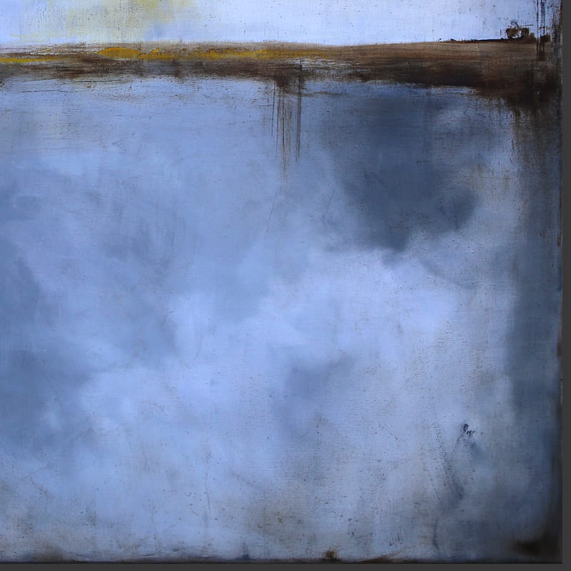 obraz olejny - Żółty i szary I