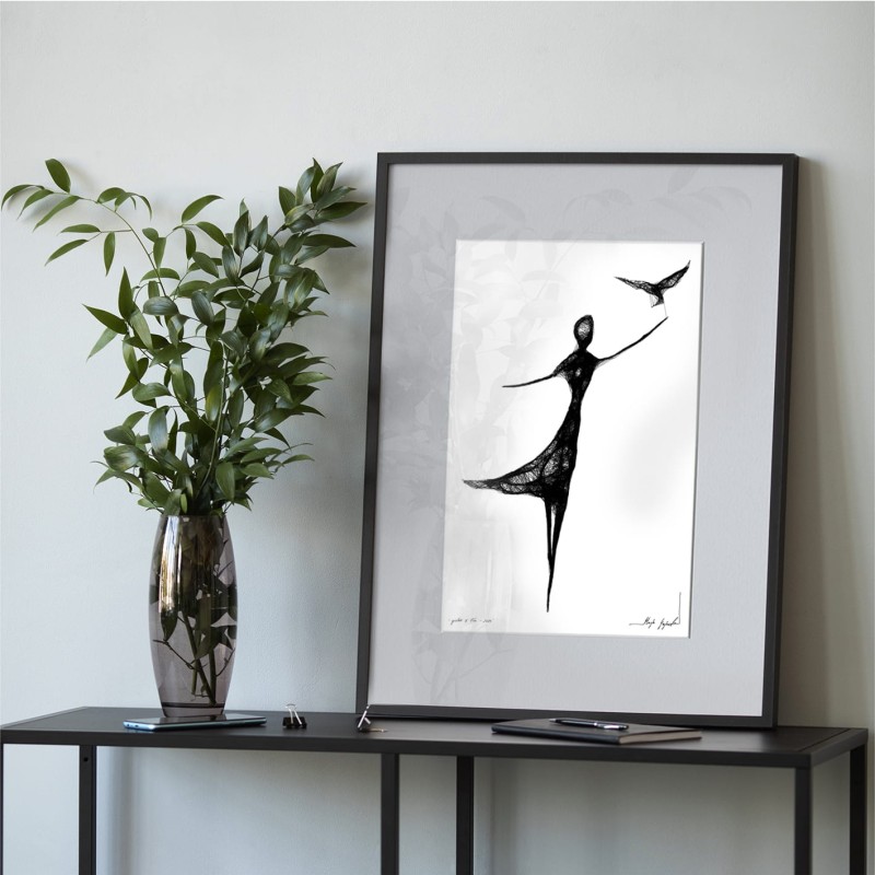 Autorska grafika nr 136 - do salonu