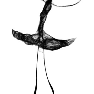 Autorska grafika nr 138 - detal