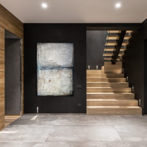 obraz olejny - Szary i beż I