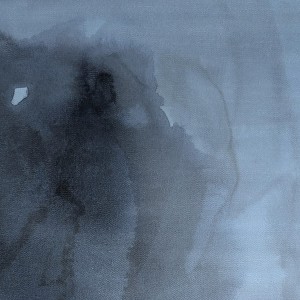 obraz akrylowy Synergia 7, format 80x60cm, oprawiony w dębową ramę, detal