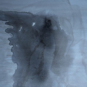 obraz akrylowy Synergia 7, format 80x60cm, oprawiony w dębową ramę, detal