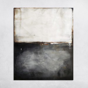 Obraz olejny Miedź i grafit X, format 110x90cm