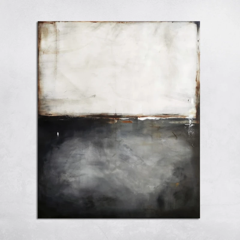 Obraz olejny Miedź i grafit X, format 110x90cm