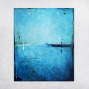 obraz olejny - Błękit XII, na zamówienie