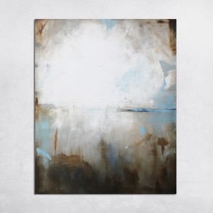 obraz olejny - Ciemna sepia I, na zamówienie