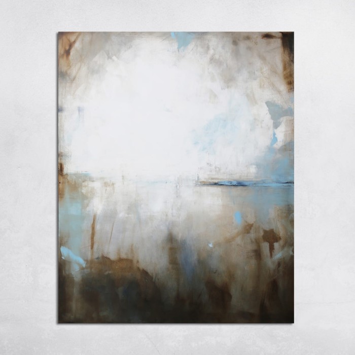 obraz olejny - Ciemna sepia I, na zamówienie