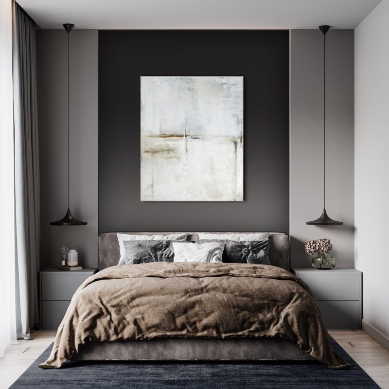 minimalistyczny obraz do sypialni