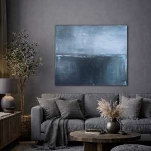 Szary obraz do salonu