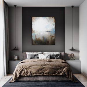 Obraz w sepii do sypialni