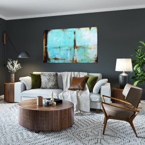 obrazy do salonu w dużych formatach