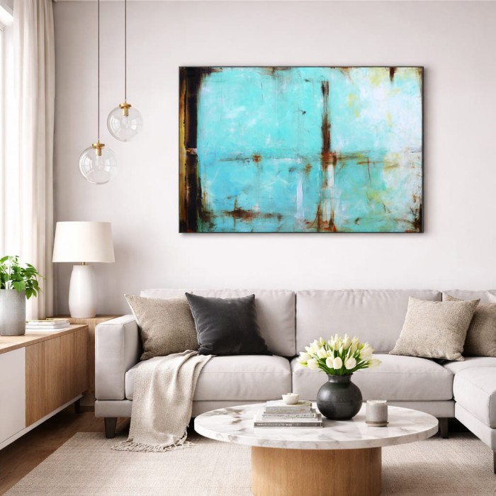 obrazy do salonu w dużych formatach