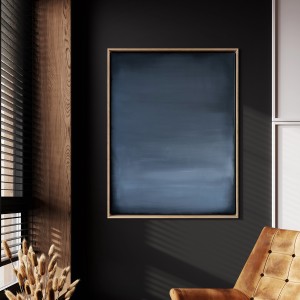 Obraz olejny w formacie 80x60cm oprawiony w ramę z naturalnego dębu pasuje idealnie do salonu czy gabinetu