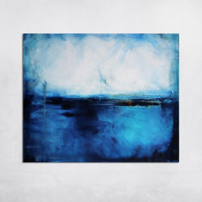 Obraz w kolekcji prywatnej. Istnieje możliwość wykonania obrazu o podobnej kompozycji i kolorystyce, jednak należy pamiętać, iż każdy obraz jest indywidualny i ma swoje własne, charakterystyczne cechy.